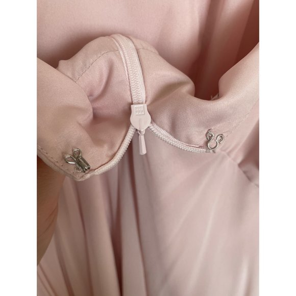 Dessy Collection Blush Bridesmaid Dress - Picture 8 of 10